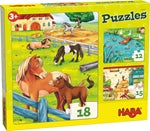 Puzzles Bauernhoftiere