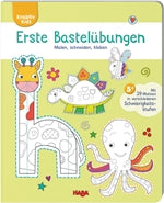 Erste Bastelübungen Malen, schneiden, kleben (d) (MQ4)