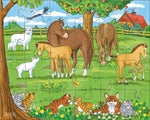 Puzzles Tierfamilien