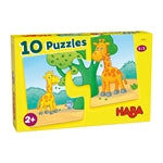 10 Puzzles – Wilde Tiere