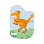 6 erste Puzzles – Dinos