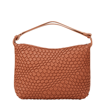 ROSSIS Mathilda Handgeflochten, Camel