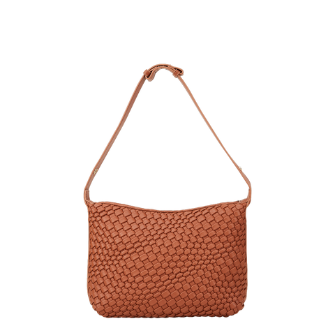 ROSSIS Mathilda Handgeflochten, Camel