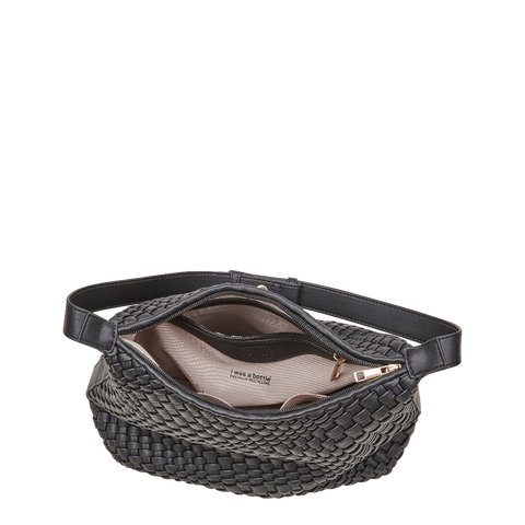 ROSSIS Isabelle Handgeflochten, Black Night
