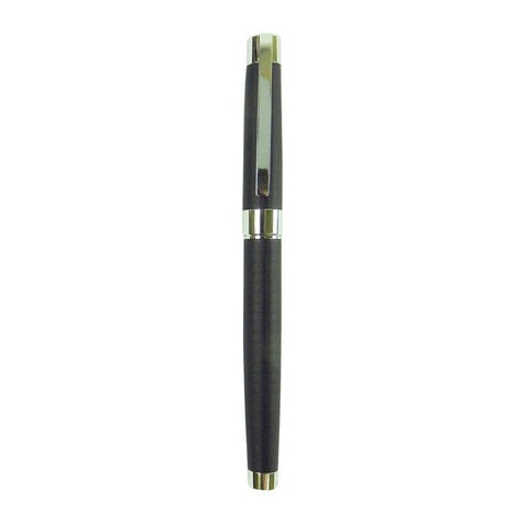 Siano Salerno Rollerball aus Metall mit Karo-Muster