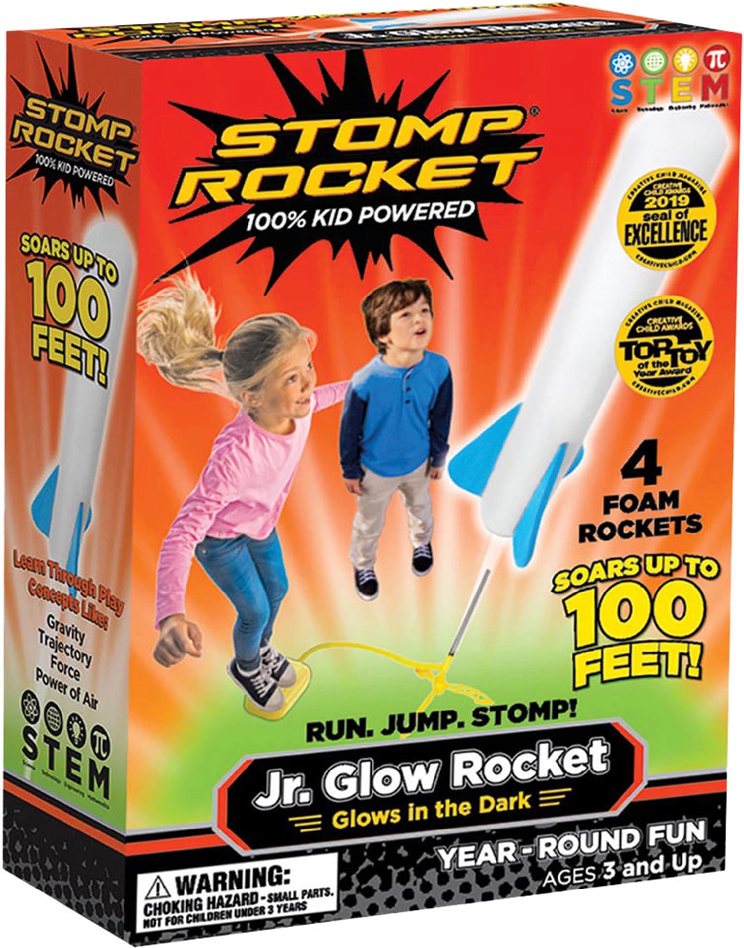 Stomp Rocket Jr. Glow