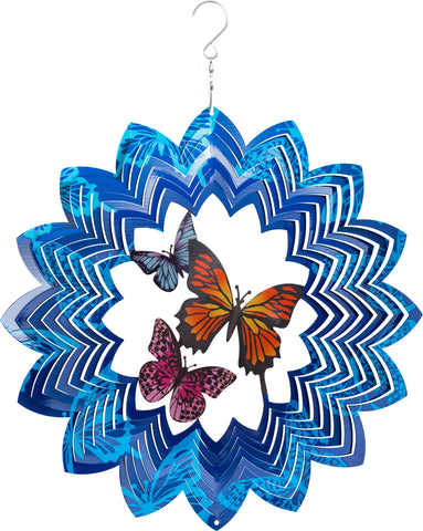 Windspiel Metall Butterflies