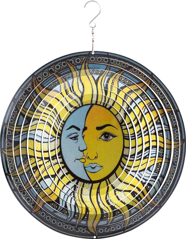 Windspiel Metall Sun & Moon