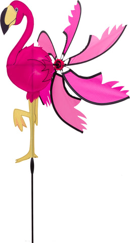 Windspiel Spinning Flamingo