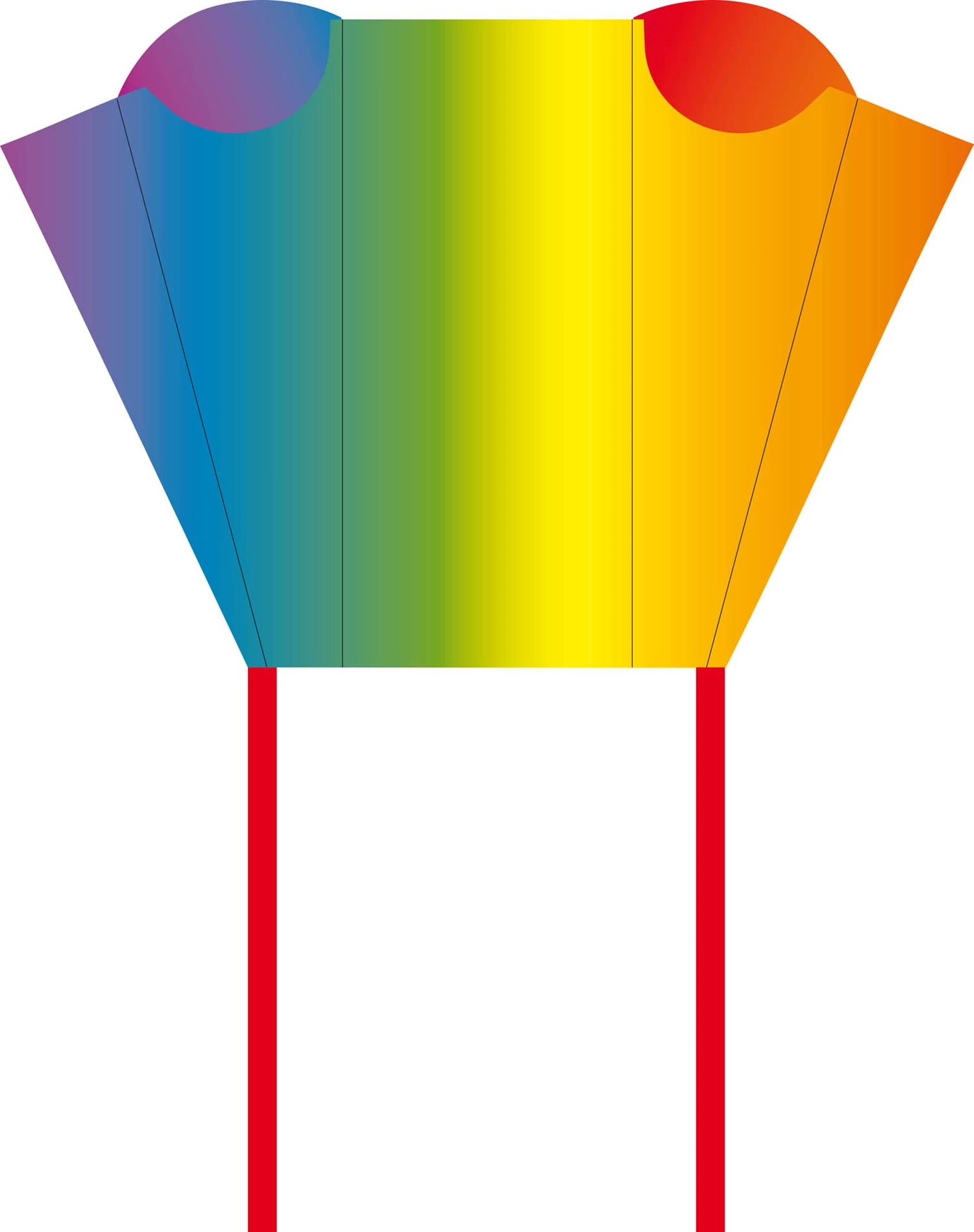 Drachen Pocket Sled Rainbow