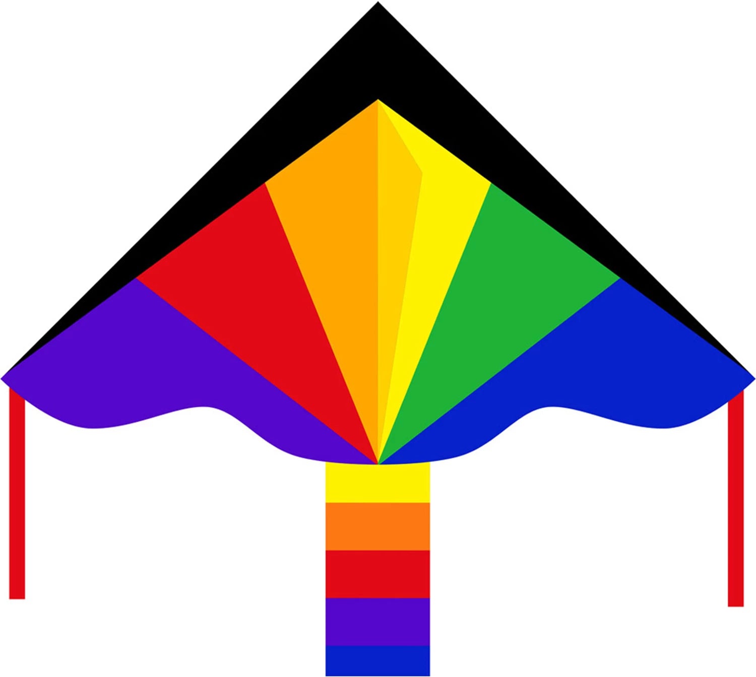 Drachen Simple Flyer Rainbow I