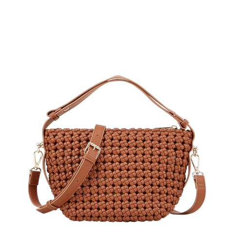 ROSSIS Sophie Handgeknotet, Camel