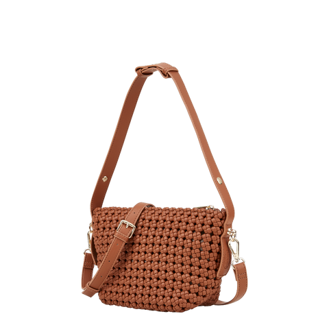 ROSSIS Sophie Handgeknotet, Camel