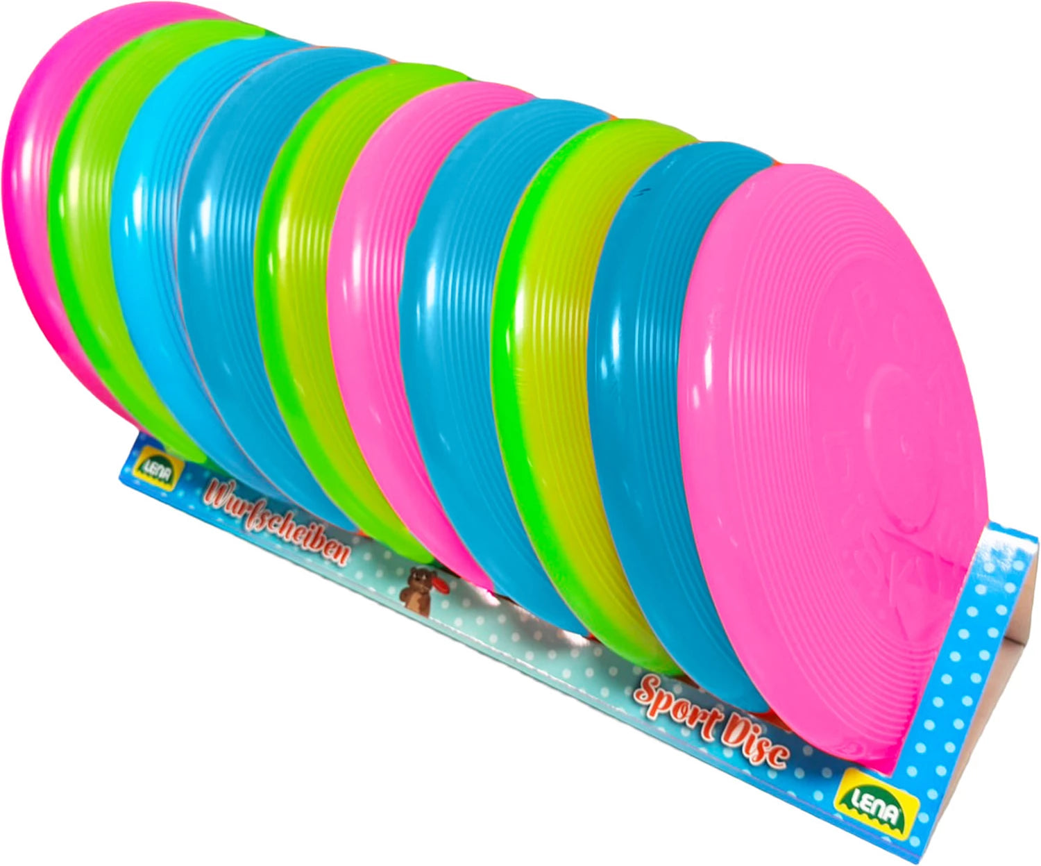 Wurfscheibe 27 cm ass. (10)