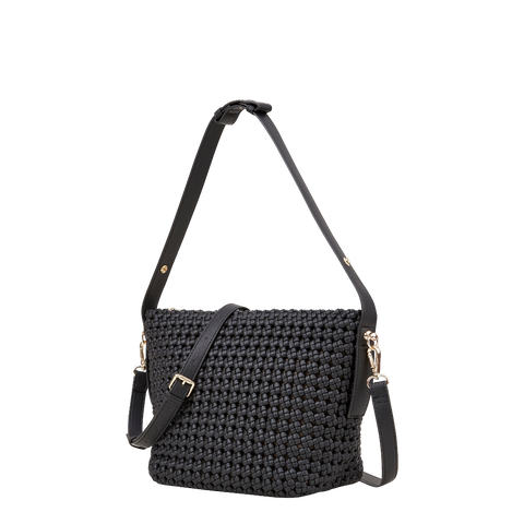 ROSSIS Charlotte Handgeknotet, Black Night