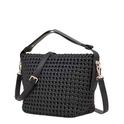 ROSSIS Charlotte Handgeknotet, Black Night