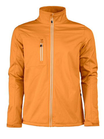 Vert- Herren 3 Lagen-Softshelljacke mit einer funktionellen Membrane und wärmendem Fleece auf der Innenseite