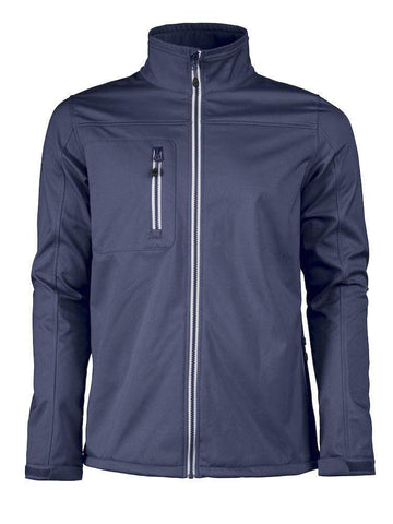 Vert- Herren 3 Lagen-Softshelljacke mit einer funktionellen Membrane und wärmendem Fleece auf der Innenseite