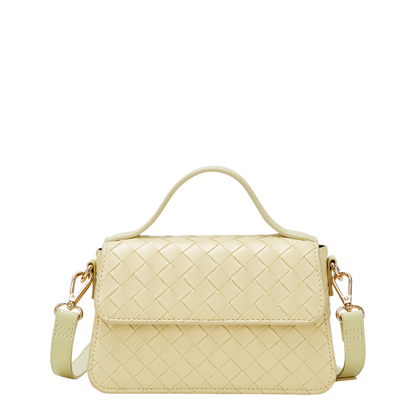 ROSSIS Martha Flechtoptik, Butter Yellow