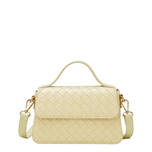 ROSSIS Martha Flechtoptik, Butter Yellow