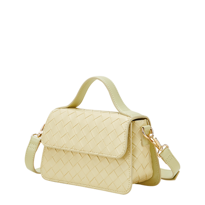 ROSSIS Martha Flechtoptik, Butter Yellow