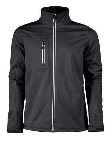 Vert- Herren 3 Lagen-Softshelljacke mit einer funktionellen Membrane und wärmendem Fleece auf der Innenseite