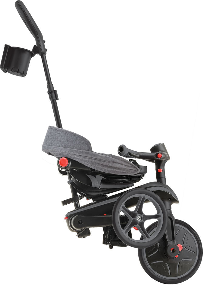 Globber Laufrad / Dreirad | Trike Explorer 4 in 1 Foldable | Black Grey