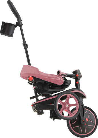 Globber Laufrad / Dreirad | Trike Explorer 4 in 1 Foldable | Deep Pastel Pink