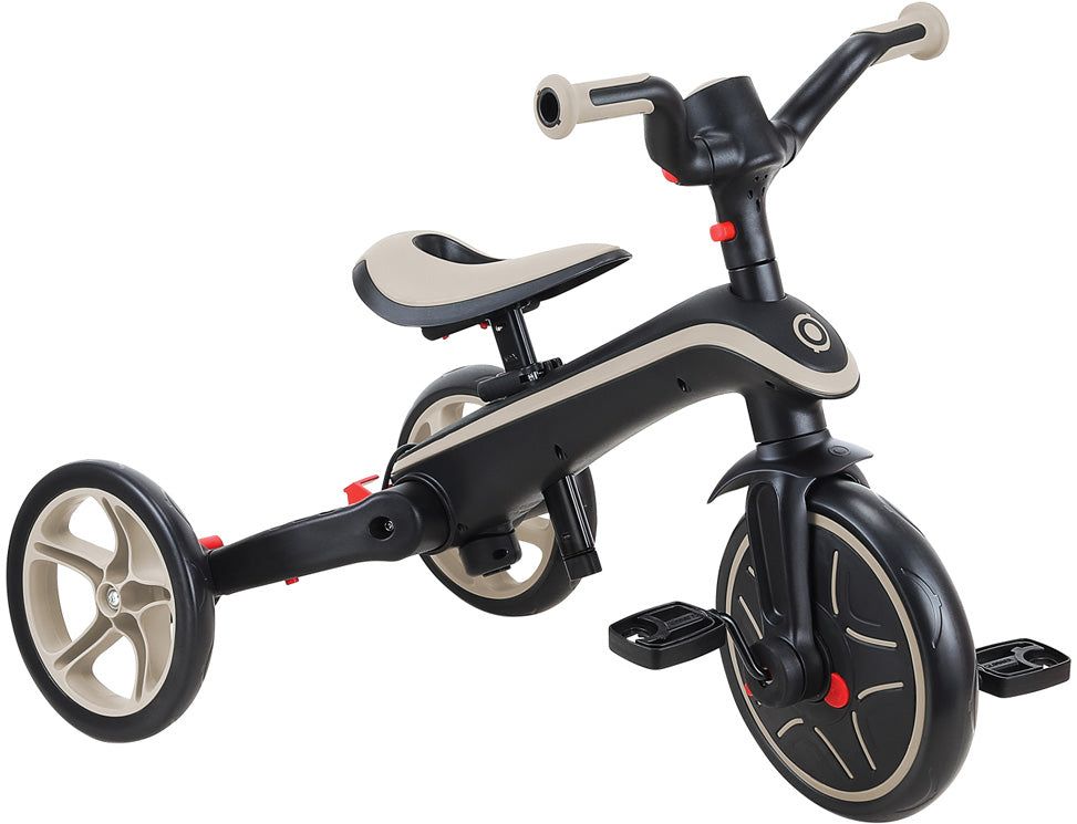 Globber Laufrad / Dreirad | Trike Explorer 4 in 1 Foldable | Taupe