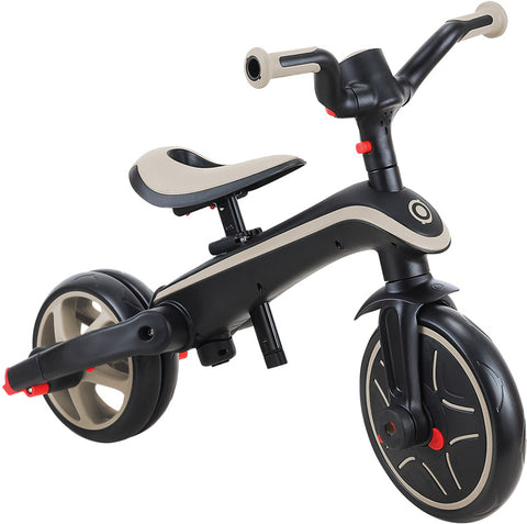 Globber Laufrad / Dreirad | Trike Explorer 4 in 1 Foldable | Taupe
