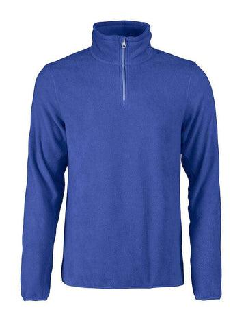 Frontflip- Herren Polarfleecepulli mit kurzem, kontrastfarbenen