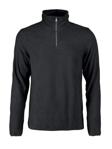 Frontflip- Herren Polarfleecepulli mit kurzem, kontrastfarbenen