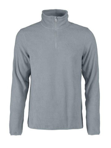 Frontflip- Herren Polarfleecepulli mit kurzem, kontrastfarbenen