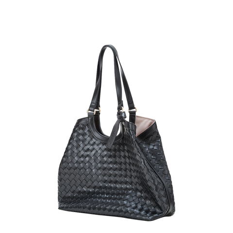 ROSSIS Laura Flechtoptik, Black