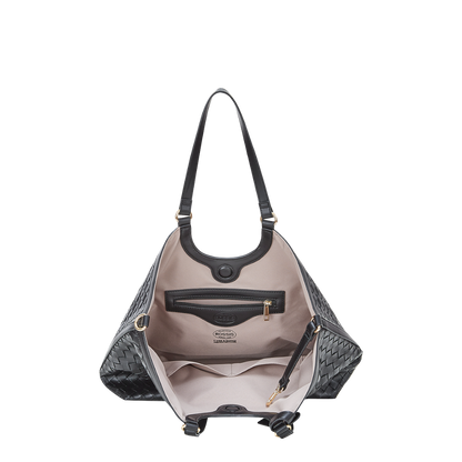 ROSSIS Laura Flechtoptik, Black
