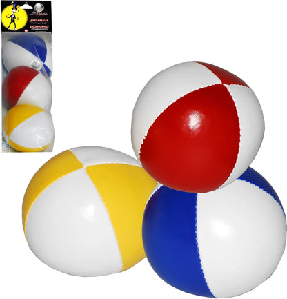 Jonglierball weiss-uni 3-er