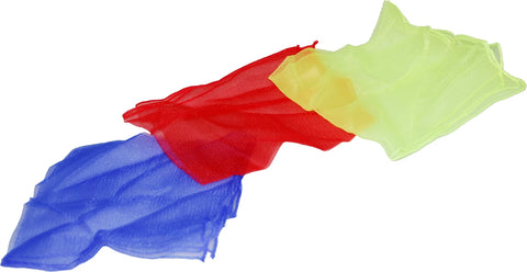 Jongliertuch klein, 3 Stück