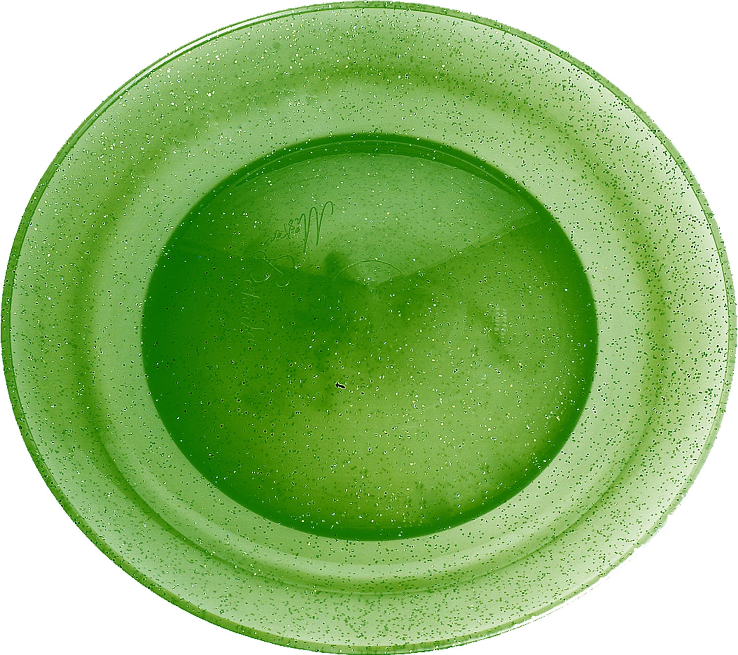 Jonglierteller Glitter grün