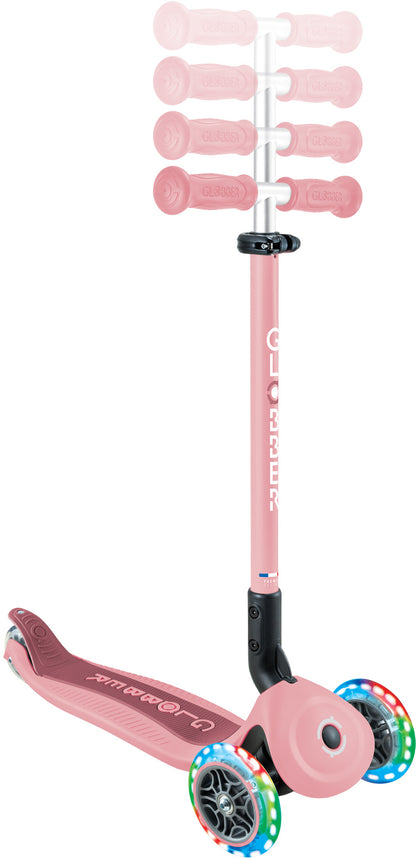 Globber Laufrad / Dreirad | GO UP Active Lights | Pastel pink