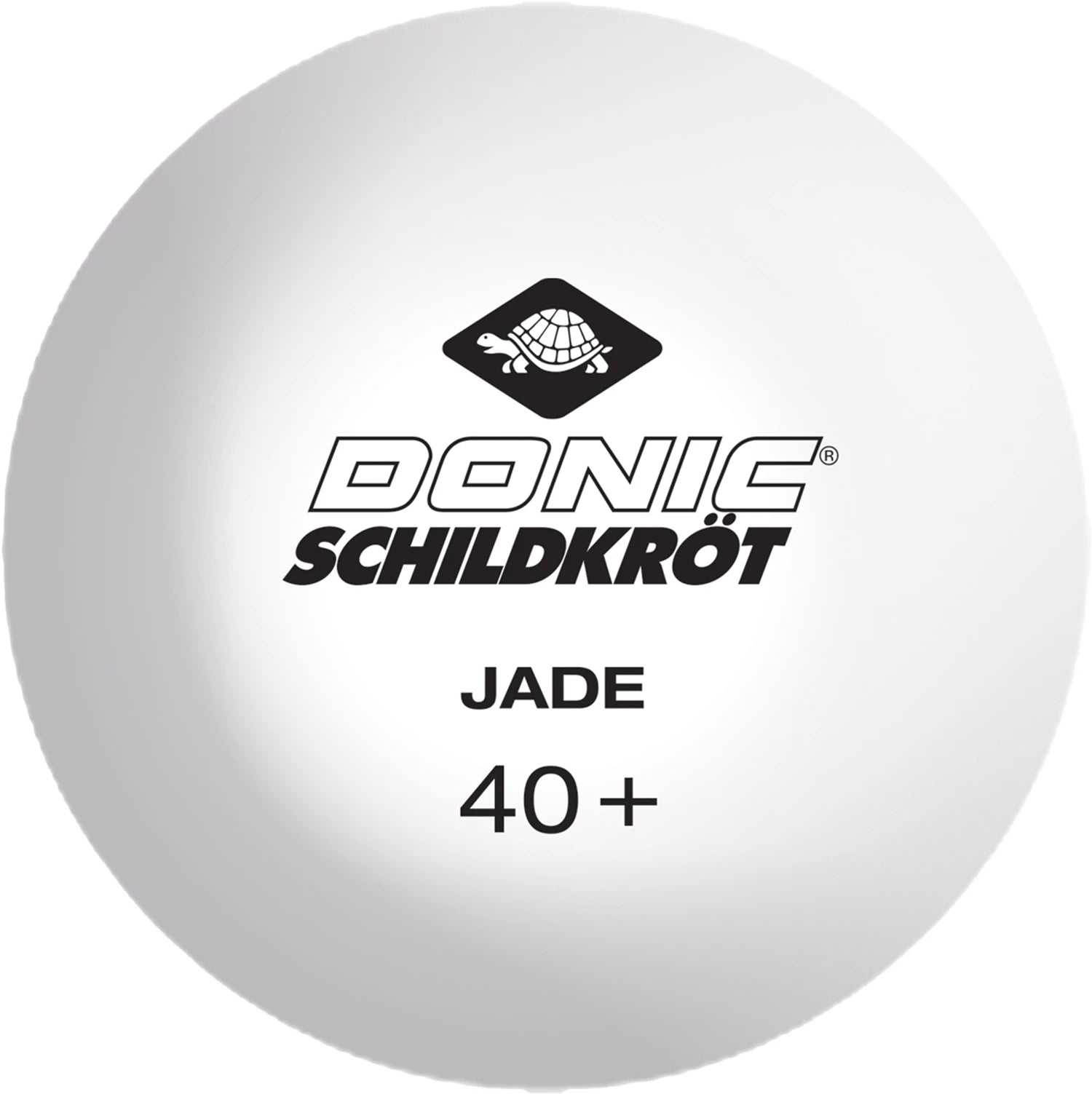 Tischtennis Bälle Jade weiss 6x