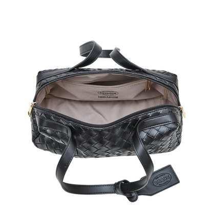 ROSSIS Viola Flechtoptik, Black