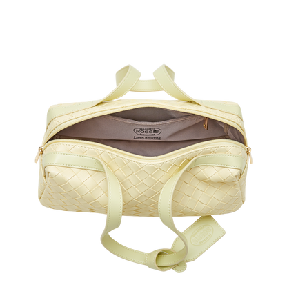 ROSSIS Viola Flechtoptik, Butter Yellow