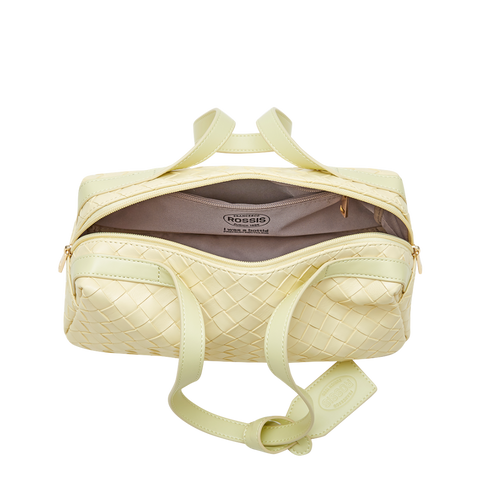 ROSSIS Viola Flechtoptik, Butter Yellow