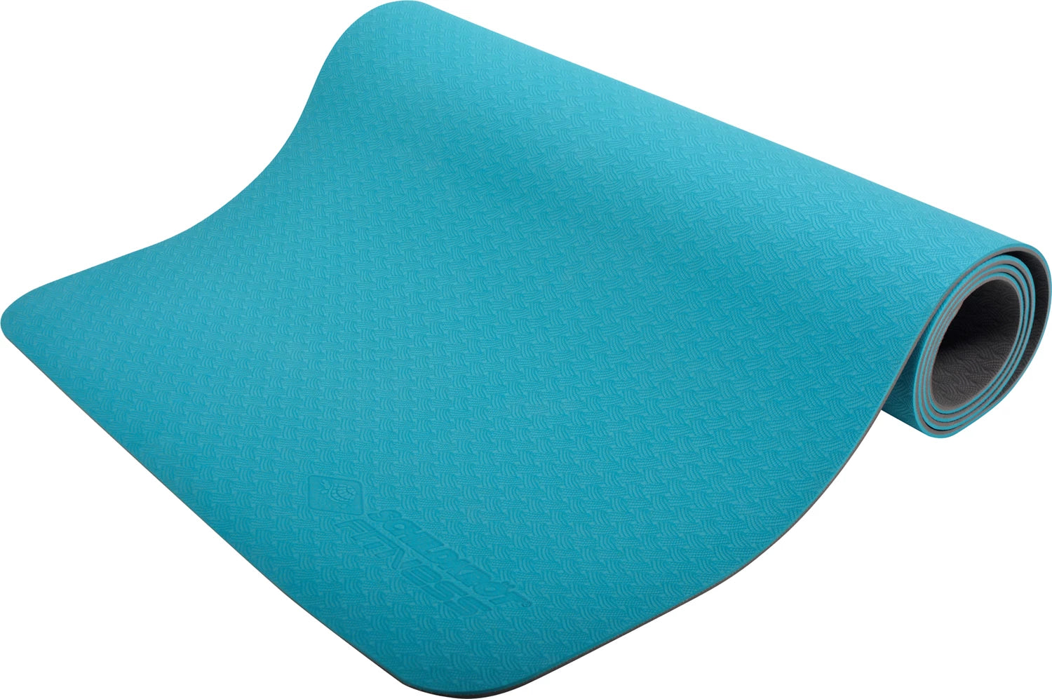 Yogamatte 4mm Bicolor petrol