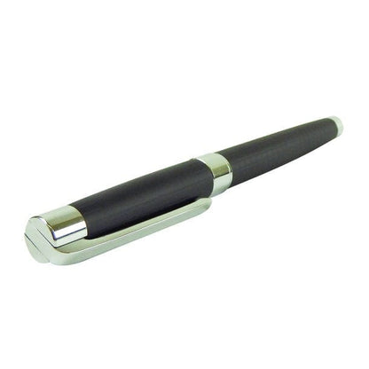 Siano Salerno Rollerball aus Metall mit Karo-Muster