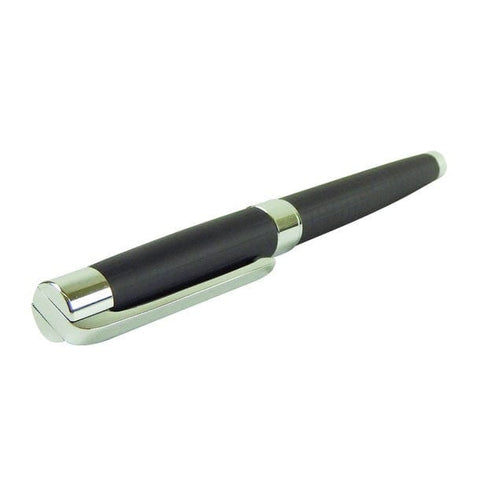 Siano Salerno Rollerball aus Metall mit Karo-Muster