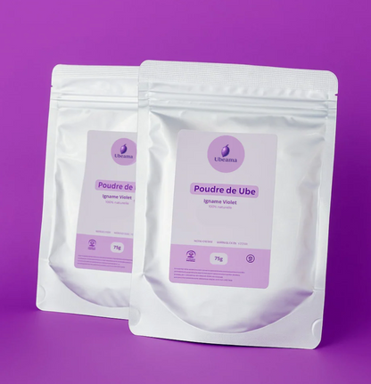 Rotina – Pó de Ube Puro 150g | Fórmula Duo • Fornecimento para 50 Dias • Rico em Antioxidantes • Suporte Intestinal &amp; Imunitário 💜