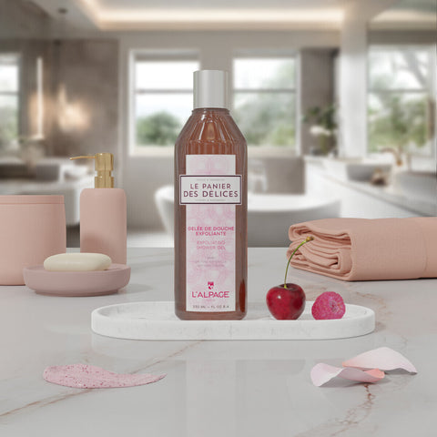 L'Alpage Suisse - Exfolierande Duschgel - Naturlig Glöd ✨🍒