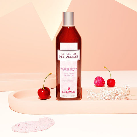 L'Alpage Suisse - Exfolierande Duschgel - Naturlig Glöd ✨🍒