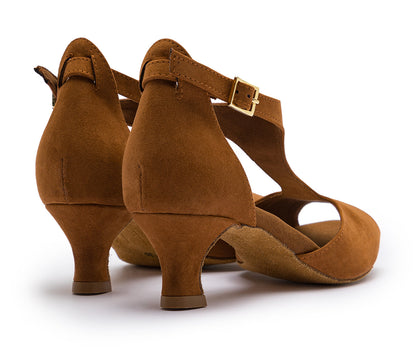 Grace Serenity Tanzschuhe in Braun Wildleder